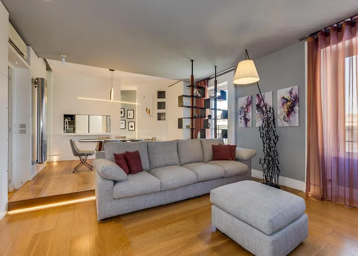 Apartment Belli Vatican Attico - Luxury Design Rooftop Close To Vatican *